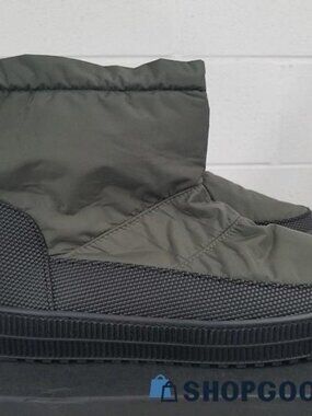IOB 8 By YOOX Men's Green, Drawstring, Ankle Apres-Ski/Snow Boots Size 44